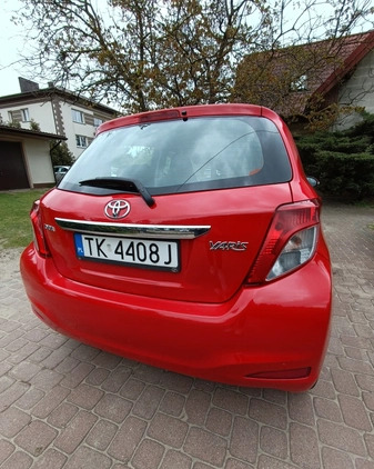 Toyota Yaris cena 29900 przebieg: 123000, rok produkcji 2012 z Golczewo małe 232